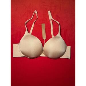 Skims Ultimate Push Up Plunge Bra Color Mica Size 32B
